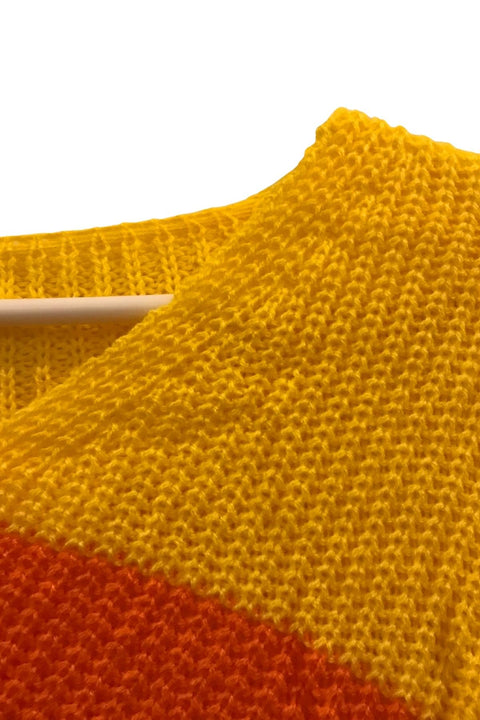 Multi Color Knit Sweater