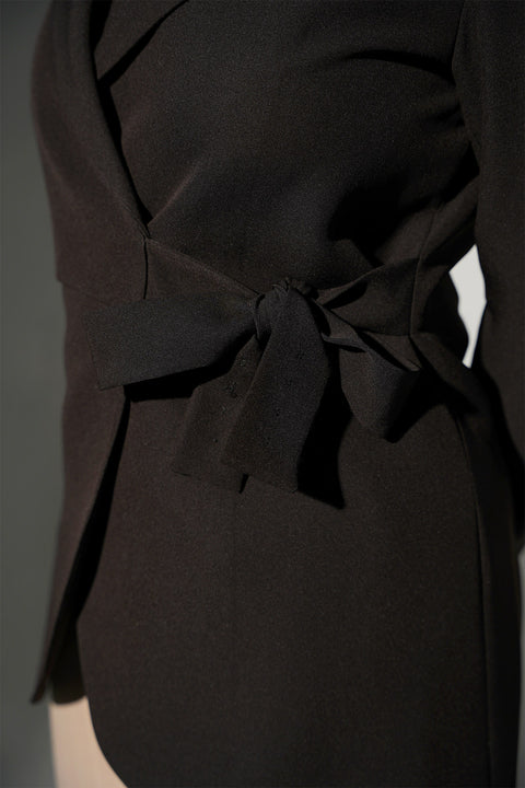 Side-Tie Blazer
