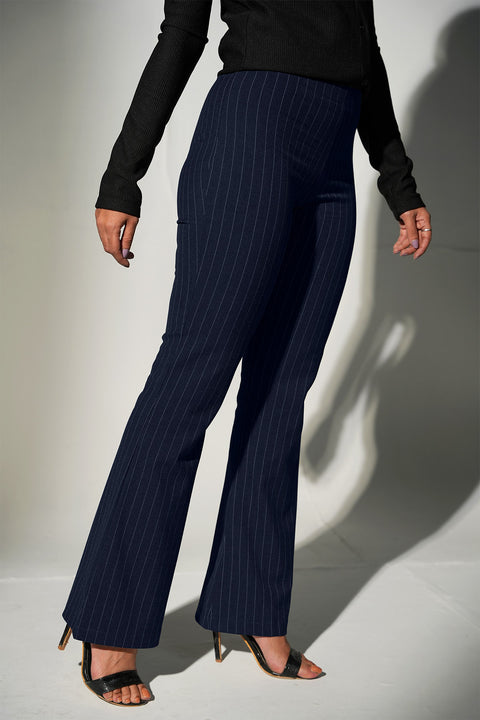 Striped Bootcut Pant