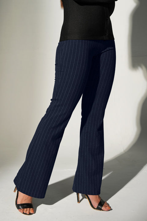 Striped Bootcut Pant