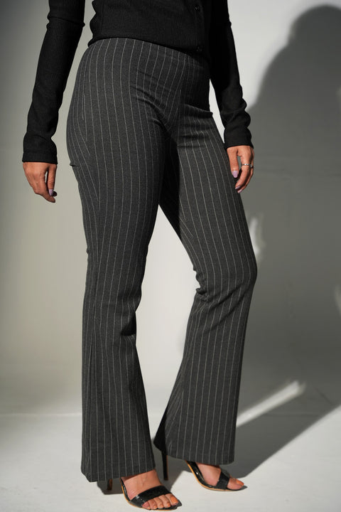 Striped Bootcut Pant