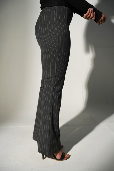 Striped Bootcut Pant